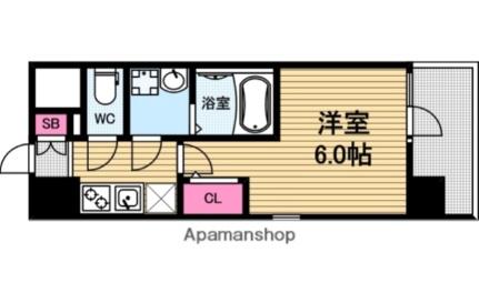 ＥＳＬＥＡＤ大阪　ＮＡＧＡＨＯＲＩＧＡＴＥ ｜大阪府大阪市東成区中道３丁目(賃貸マンション1K・10階・21.54㎡)の写真 その2