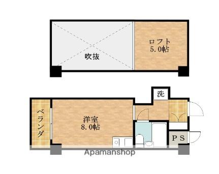 センターハイム大宮 802｜大阪府大阪市旭区大宮４丁目(賃貸マンション1R・6階・27.08㎡)の写真 その2