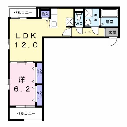 グレートエレガンス’24 302｜大阪府門真市柳田町(賃貸アパート1LDK・3階・45.80㎡)の写真 その2