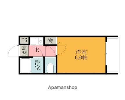 シャトレーコマツリ ｜大阪府岸和田市小松里町(賃貸マンション1K・3階・18.42㎡)の写真 その2