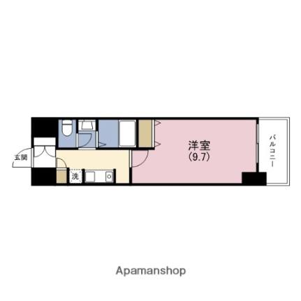 大阪府大阪市天王寺区北山町（賃貸マンション1K・7階・31.04㎡） その2