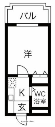 セレッソコート大阪城前（Ｂ） ｜大阪府大阪市中央区内久宝寺町２丁目(賃貸マンション1K・10階・17.71㎡)の写真 その2