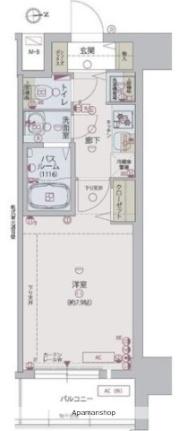 ディクス大阪城ＥＡＳＴレジデンス（Ｂ） ｜大阪府大阪市城東区東中浜９丁目(賃貸マンション1K・3階・25.50㎡)の写真 その2