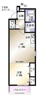 リヴェール助松 0102｜大阪府泉大津市東助松町２丁目(賃貸アパート1LDK・1階・40.00㎡)の写真 その2