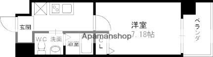 ラージウェル園田 303｜兵庫県尼崎市東園田町９丁目(賃貸マンション1K・3階・23.77㎡)の写真 その2