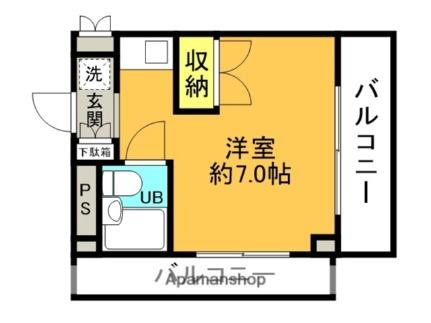 バディー南塚口 201｜兵庫県尼崎市南塚口町８丁目(賃貸マンション1R・2階・18.20㎡)の写真 その2