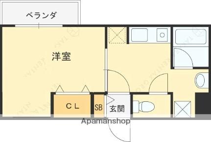 ステラハウス30 ｜兵庫県尼崎市南塚口町８丁目(賃貸アパート1K・1階・25.67㎡)の写真 その2