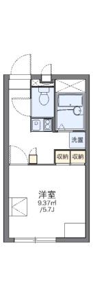 レオパレスエルザ2 204｜兵庫県尼崎市田能４丁目(賃貸アパート1K・2階・20.28㎡)の写真 その2