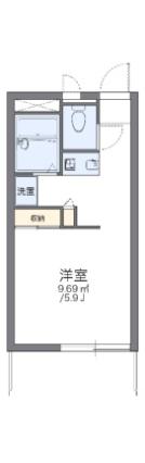 レオパレスエスパシオ21B_間取り_0