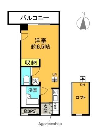 エヌタス武庫之荘 403｜兵庫県尼崎市武庫町３丁目(賃貸マンション1R・4階・21.00㎡)の写真 その2