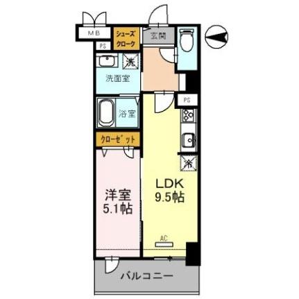 （仮）西宮北口　深津町プロジェクト 420｜兵庫県西宮市深津町(賃貸マンション1LDK・4階・39.63㎡)の写真 その2