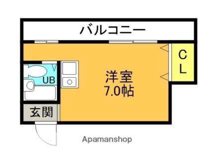 ルミナス西宮 601｜兵庫県西宮市馬場町(賃貸マンション1R・6階・16.72㎡)の写真 その2