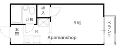 マノワールモンド 205｜兵庫県西宮市門戸東町(賃貸アパート1K・2階・17.55㎡)の写真 その2