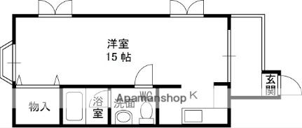 パラドス甲東園 101｜兵庫県西宮市段上町１丁目(賃貸マンション1R・1階・37.90㎡)の写真 その2