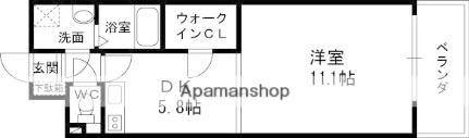 グレース門戸荘II 101｜兵庫県西宮市門戸荘(賃貸マンション1DK・1階・39.71㎡)の写真 その2