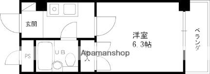 アーバン上甲子園 201｜兵庫県西宮市上甲子園４丁目(賃貸マンション1R・2階・19.00㎡)の写真 その2