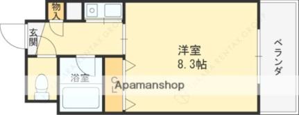 レジェンダリー甲子園 101｜兵庫県西宮市上甲子園２丁目(賃貸マンション1K・1階・24.00㎡)の写真 その2