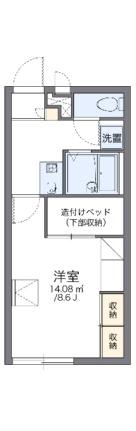 レオパレスＹ・Ｋ・Ｔ高砂 105｜兵庫県高砂市高砂町藍屋町(賃貸アパート1K・1階・23.18㎡)の写真 その2