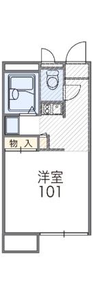 レオパレスインパストラル 205｜兵庫県姫路市御立中１丁目(賃貸アパート1K・2階・20.28㎡)の写真 その2