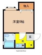 サンパレス高瀬 302｜兵庫県高砂市高砂町高瀬町(賃貸アパート1K・3階・19.80㎡)の写真 その2