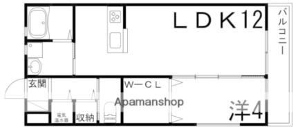 ＡＩ 203｜兵庫県姫路市北条梅原町(賃貸アパート1LDK・2階・41.40㎡)の写真 その2