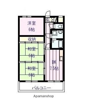 ピュアコート北八代 302｜兵庫県姫路市北八代１丁目(賃貸マンション3DK・3階・56.70㎡)の写真 その2