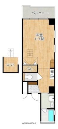 協栄ビル  ｜ 奈良県奈良市三条大路１丁目（賃貸マンション1K・7階・35.29㎡） その2