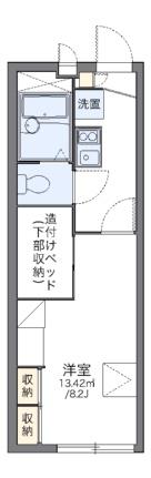 レオパレス大堀II 201｜和歌山県和歌山市楠見中(賃貸アパート1K・2階・22.35㎡)の写真 その2