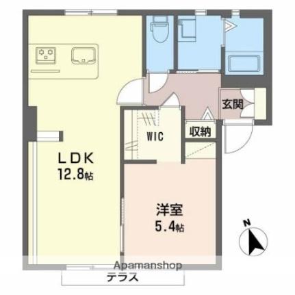 ラ．サルデーヌ 108｜和歌山県和歌山市本脇(賃貸アパート2DK・1階・43.90㎡)の写真 その2