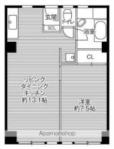 ビレッジハウス城北タワー1号棟 0706 ｜ 和歌山県和歌山市十三番丁（賃貸マンション1LDK・7階・47.81㎡） その2