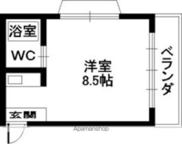 和歌山県和歌山市屋形町４丁目（賃貸マンション1R・4階・18.90㎡） その2