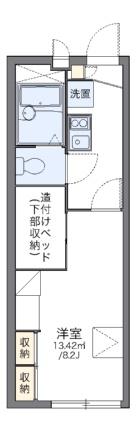 レオパレス大堀II 106｜和歌山県和歌山市楠見中(賃貸アパート1K・1階・22.35㎡)の写真 その2