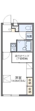 レオパレス太樹 108｜和歌山県和歌山市津秦(賃貸アパート1K・1階・23.18㎡)の写真 その2