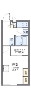 レオパレス三葛I 107｜和歌山県和歌山市三葛(賃貸アパート1K・1階・23.18㎡)の写真 その2