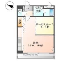 和歌山県和歌山市田尻（賃貸マンション1LDK・3階・45.63㎡） その2