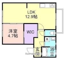 和歌山県和歌山市本脇（賃貸アパート1LDK・2階・43.90㎡） その2