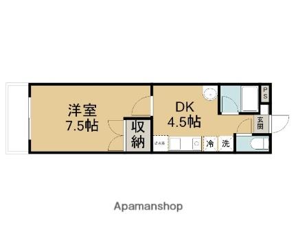 ヴィラ・ムティアラ 307｜鳥取県鳥取市南安長２丁目(賃貸マンション1DK・3階・30.37㎡)の写真 その2