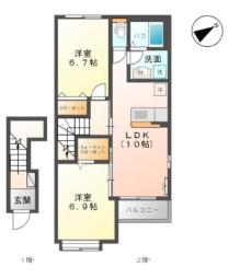 河原駅 6.1万円