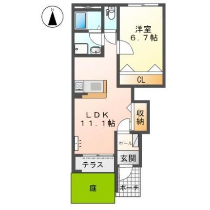 雅（ミヤビ） 103｜鳥取県鳥取市浜坂(賃貸アパート1LDK・1階・44.95㎡)の写真 その2
