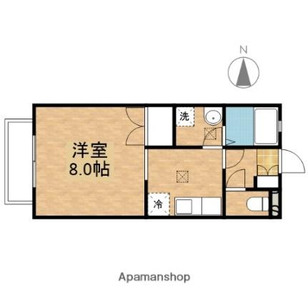 プレイヤード北長瀬Ａ 103｜岡山県岡山市北区北長瀬本町(賃貸アパート1K・1階・29.81㎡)の写真 その2