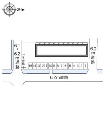 レオパレスグリーンウッド 111｜岡山県岡山市南区新保(賃貸アパート1K・1階・23.74㎡)の写真 その19