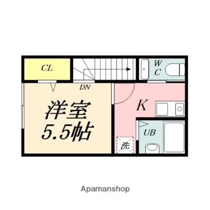 島田本町コーポ 201｜岡山県岡山市北区島田本町２丁目(賃貸アパート1K・2階・21.00㎡)の写真 その2