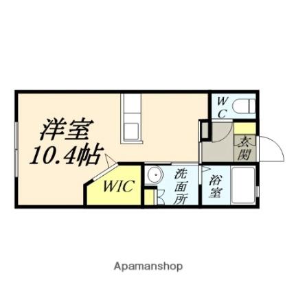 ＰＲＯＮＵＢＥ関Ａ 102｜岡山県岡山市中区関(賃貸アパート1K・1階・28.24㎡)の写真 その2