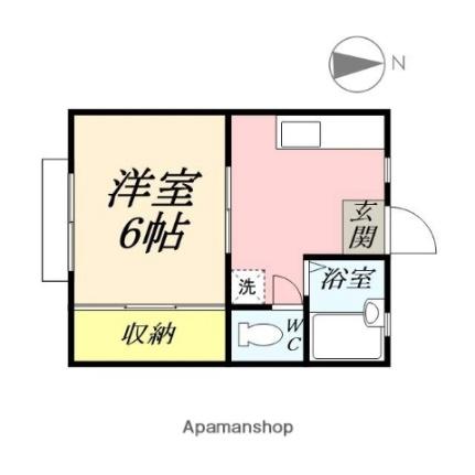 サンシャインＳ 103｜岡山県岡山市南区西市(賃貸アパート1K・1階・24.80㎡)の写真 その2