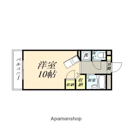 アルフィーネ今Ｄ 511｜岡山県岡山市北区今６丁目(賃貸マンション1R・5階・25.60㎡)の写真 その2