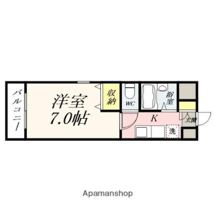 入江第2ビル 605 ｜ 岡山県岡山市北区津島西坂１丁目（賃貸マンション1K・6階・24.08㎡） その2