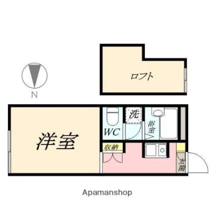 ピアホーム下中野 104｜岡山県岡山市北区下中野(賃貸アパート1K・1階・19.87㎡)の写真 その2