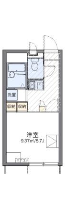 レオパレスアルカネット 102｜岡山県岡山市南区新保(賃貸アパート1K・1階・20.28㎡)の写真 その2