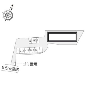 レオパレスＭｉｗａ 203｜岡山県岡山市北区延友(賃貸アパート1K・2階・26.08㎡)の写真 その22