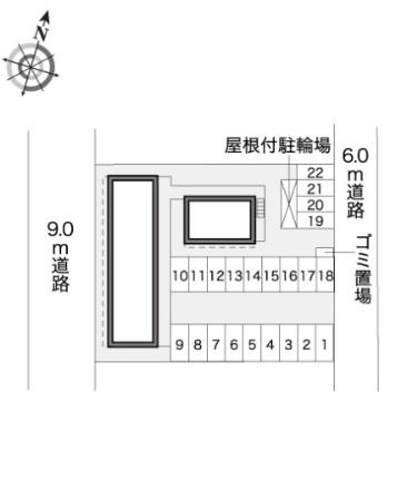 レオパレス伊料 104｜岡山県岡山市東区瀬戸町沖(賃貸アパート1K・1階・21.81㎡)の写真 その11